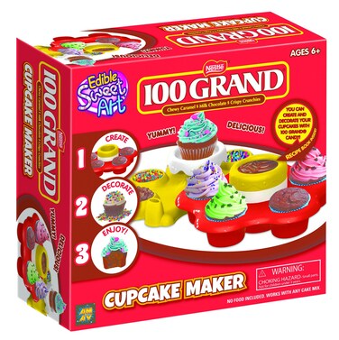 AMAV Cupcake Maker Kit  DIY Toy Make  Decorate Your Own Cupcakes  Easy  Safe to UseNo Oven Required  Perfect Group Activity  Best for Young Chefs  Cupcake Lovers