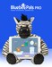 Kayle Concepts Bluebee Pal Pro The Zebra  Talking Plush Educational Learning Toy