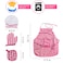 Liberty Imports 13 Piece Chef Dress Up Costume  Includes Apron Chef Hat Mitt Cooking and Baking Tools  Kids Role Play Kit Toy  Ideal Gift for 3 4 5 6 Year Old Girls