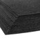 25 Pack  Self Adhesive Black Crafting Felt Fabric  8 x 12 Inches  Perfect for Holiday Crafts