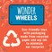 Battat Wonder Wheels Set Of 2 Toys Cars For Kids  Toy Roadsters With Movable Parts  Pretend Play Recyclable Materials Roadsters 1 year