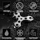 TIEDC  TDM51 Titanium Triangle Keychain Tool