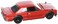 JADA 124 WB  Metals  JDM Tuners  1971 Nissan Skyline GTR KPGC10 Red
