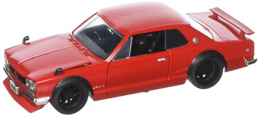 JADA 124 WB  Metals  JDM Tuners  1971 Nissan Skyline GTR KPGC10 Red