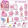 Mommy  Me Baby Doll Feeding Changing and Accessories Set Including Potty Magic Bottle and 28 Doll Accessories with Toy Bag