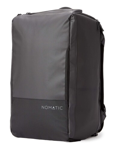 NOMATIC 40L Travel Bag Convertible DuffelBackpack Carryon Size for Airplane Travel Everyday Use Laptop Bag TSA Compliant Black Backpack