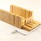 FantasyDay MultiFunction Practical Adjustable Handmade Bamboo Soap Mold Loaf Cutter Soap Making Tool  Stainless Steel Beveler Planer Wire Slicer  Soap Beveler Planer Soap Trimming Tool