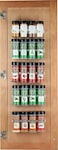 Spice Rack 36 Spice Gripper Spice Racks Strips Cabinet Cabinet Door  Use Spice Clips for Spice Organizer  Stick or Screw Spice Storage Spice Clips