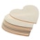 4 inch Wood Hearts Natural Unfinished Wood Heart Cutout Shape4 inch10 Pieces
