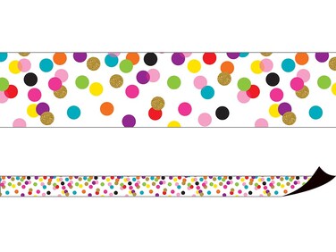 Teacher Created Resources Confetti Magnetic Border TCR77149