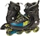 K2 Skate Mens Kinetic 80 Inline Skate Black Green Yellow 5