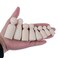 Haodeba 8pcs Unfinished Wood Doll Bodies Assorted Wooden People Shapes for Arts and Crafts