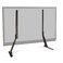 Atlantic Table Top TV Stand  Universal Adjustable Heavy Duty Table Top TV Stand Adjust Height Base Mount for Flat Screen up to 70 and 132 lbs PN 63607232 in Black