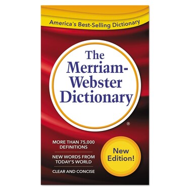 MerriamWebster Dictionary Printed Book
