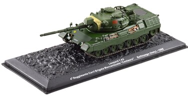 Deagostini 172 Diecast Model Tank  Leopard 1 A2 4 Reggimento Carri Brigata Meccanizzata Centauro Bellinzago Italy 1998 Army Tank 23