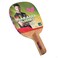 Butterfly Nakama P3 Japanese Penhold Table Tennis Racket  Nakama Series  Offers Tremendous Speed with Heavy Spin  Recommended for Advanced Level Players NaturalredBlack NAKP3