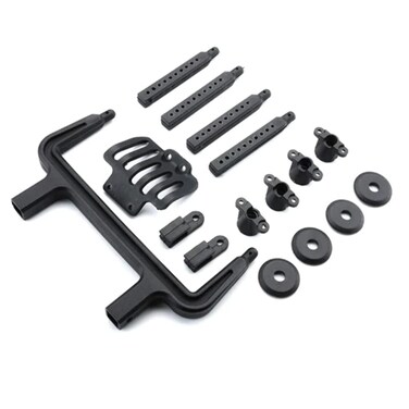 Carisma 15851 Body Post and Motor Guard SetSCA1E Replacement Parts