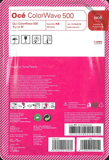 Oce Colorwave 500 Magenta Toner Pearls by OCE