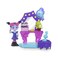 Just Play Vampirina Spooktacular Vanity Dolls Multicolor