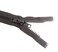 YKK Zipper Black 24 Inch 10 Marine Grade Double Pull Tab Metal Slider