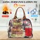 LOKASS Lunch Bag Women Insulated Lunch Box Waterresistant Lunch Tote Thermal Lunch Cooler Soft Liner Lunch Bags for Lady Adults WorkPicnicBeachFishing Peony
