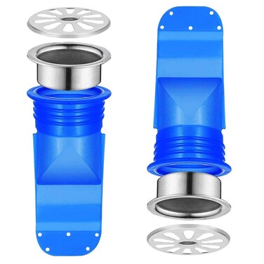 Sydien 2 Pack Silicone Drain Backflow Preventer for Pipes Tubes in Toilet Bathroom Suitable for 445 cm Diameter