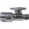 Apollo Chrome Push Straight Stop Valve 12 PEX X 38 COMP