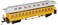 Bachmann Hobby Train Passenger Car Prototypical Yellow