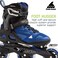 Rollerblade Macroblade 100 3Wd Womens Adult Fitness Inline Skate Violet BlueCool Grey 10