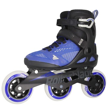 Rollerblade Macroblade 100 3Wd Womens Adult Fitness Inline Skate Violet BlueCool Grey 10