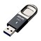 Lexar Jumpdrive Fingerprint F35 128 GB USB 30 Flash Drive BlackSilver LJDF35128BNL