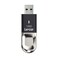 Lexar Jumpdrive Fingerprint F35 128 GB USB 30 Flash Drive BlackSilver LJDF35128BNL