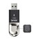 Lexar Jumpdrive Fingerprint F35 128 GB USB 30 Flash Drive BlackSilver LJDF35128BNL