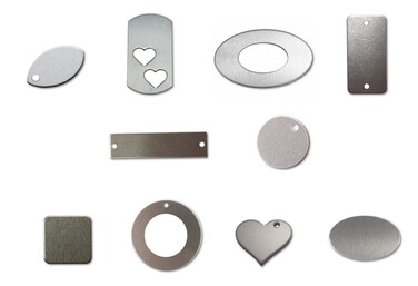 RMP Stamping Blanks Multi Pack Aluminum 0063 Inch 14 Gauge  50 Pack