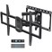 Mounting Dream Full Motion TV Mount for 4275 inch TVs TV Wall Mount Bracket with Dual Articulating Arms Fits 12  16 Wood Studs with VESA 600x400mm up to 100lbs