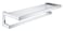 Grohe 40804000 Selection Cube Multitowel Rack Polished Chrome 24
