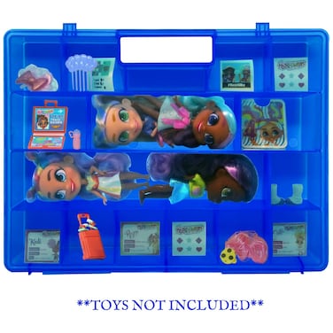 Life Made Better Blue Doll Protector Case Compatible with Hairdorable Dolls  Accessories Protector Storage  Organizer Display Case Made