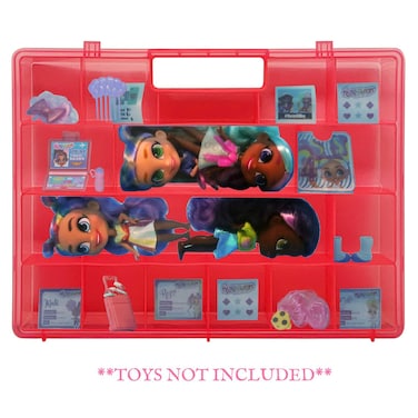 Life Made Better Protective Pink Doll Case Compatible with Hairdorable Dolls  Accessories Strong Storage Display Case Made
