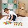 Toy To Enjoy Alphabet Puzzles  Wooden Upper Case Lower Case Letters and Number Learning Board Toy  Ideal for Early Educational Learning for Kindergarten Toddlers  Preschools