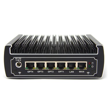 Protectli Vault FW6A  6 Port Firewall Micro ApplianceMini PC  Intel Dual Core AESNI Barebone