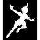 Peter Pan Flying Decal Vinyl StickerCars Trucks Vans Walls Laptop White 55 x 4 inLLI427