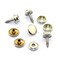 Pro Bamboo Kitchen 25 Set Marine Grade Screw Set  Stainless Steel Snaps Caps Sockets Screw Studs Boat Cover Press Snap Fastener Screw 58 Inches Snap Button Screw