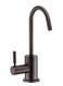 Whitehaus Collection WHFHH1010ORB Forever Point of Use Instant Hot Water Faucet with Contemporary Spout and Self Closing Handle OilRubbed Bronze