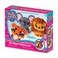 ORB The Factory Zoo Animals 3D Multi Mini Arts  Crafts BrownOrangeGreyWhiteBlackYellow 10 x 3 x 85