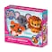 ORB The Factory Zoo Animals 3D Multi Mini Arts  Crafts BrownOrangeGreyWhiteBlackYellow 10 x 3 x 85