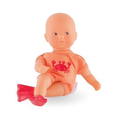 Corolle Mon Premier Poupon Mini Bath Orange Toy Baby Doll