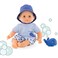 Corolle Mon Premier Poupon Bebe Bath Boy Toy Baby Doll Blue
