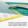 Breman Precision Quilting Ruler  6x24 Inch Clear Acrylic Ruler for Cutting Fabric  Clear Sewing Rulers and Guides for Fabric and Other Materials  Quilt Rulers for Quilting  Fabric Ruler