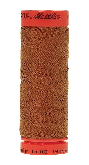Mettler Metrosene 100 Core Spun Polyester Thread 165 yd Brass