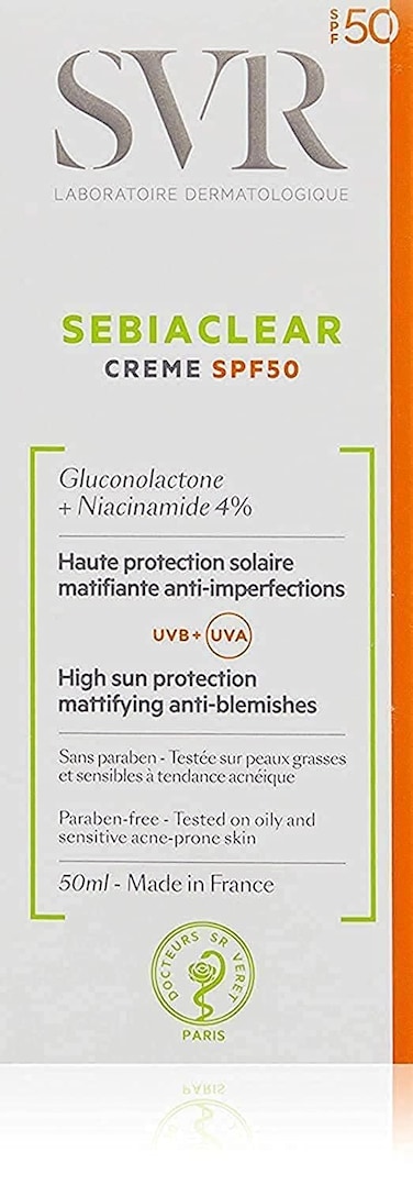 SVR Sebiaclear Crme SPF50 50 ml 169 Fl Oz